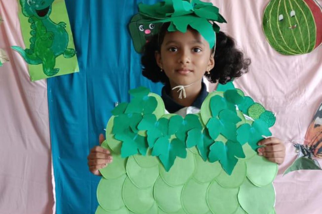 Green Day celebrations by Pre-primary Students