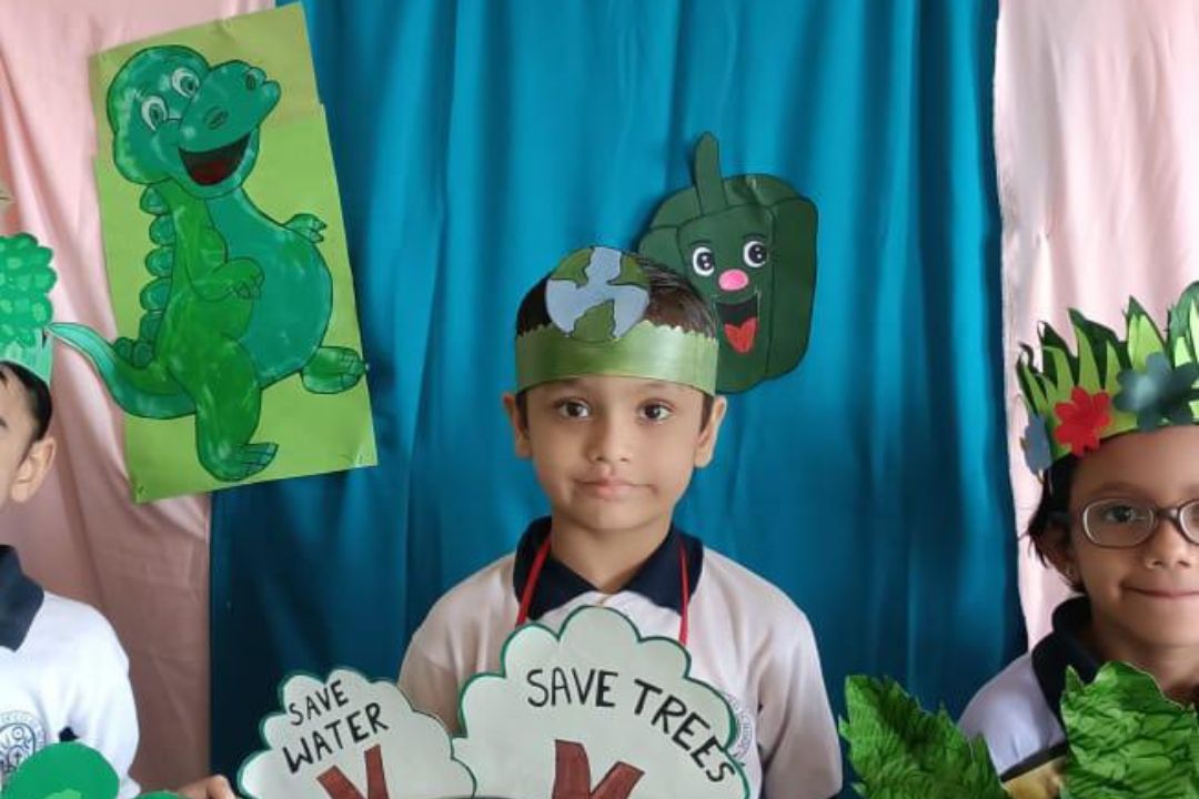 Green Day celebrations by Pre-primary Students photo